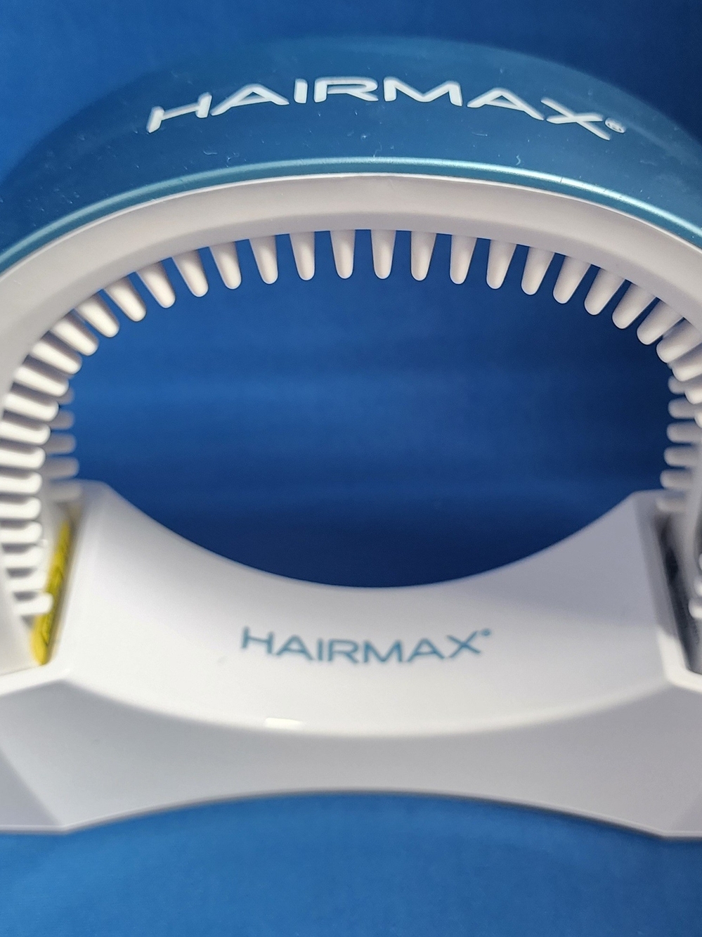 Hairmax Blue and White Laser Hair Growth Device by HairMax